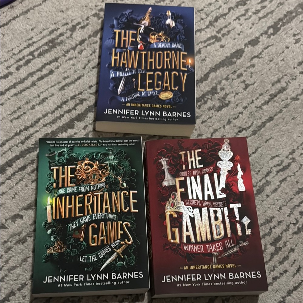 The Inheritance Games Series by - Multicolor Set